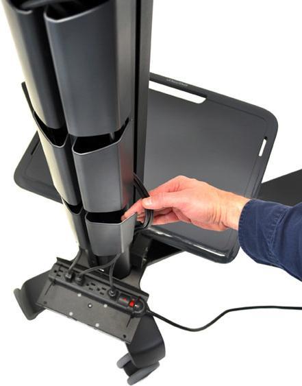 Actual product image Ergotron Cart Neo-Flex Mobile Media Cen (Ground, 55", 22.70 kg)