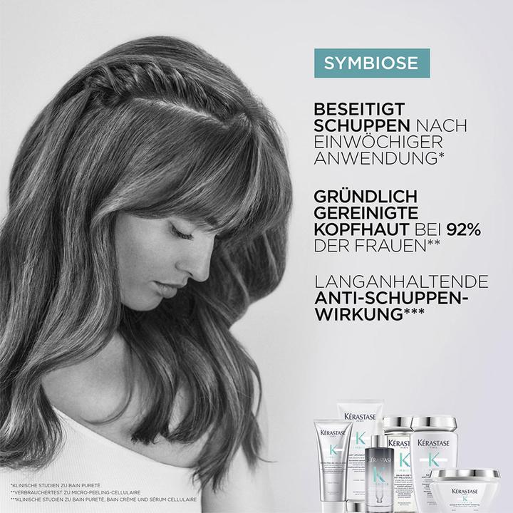 Produktbild Kérastase Symbiose Bain Pureté Anti-Pelliculaire (250 ml, Flüssiges Shampoo)