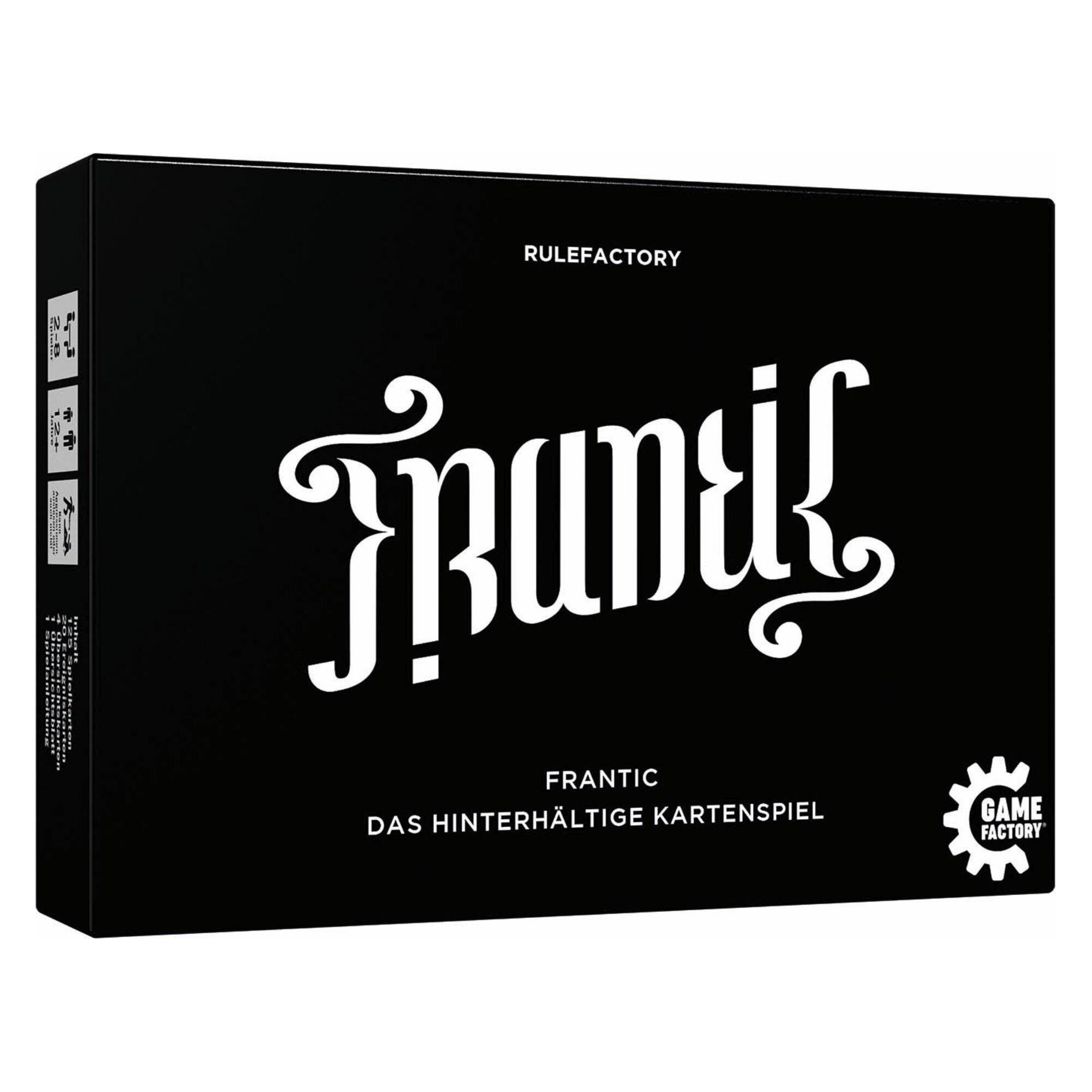 Game Factory Frantic (DE Version) (Deutsch, 2 - 8 Spieler)