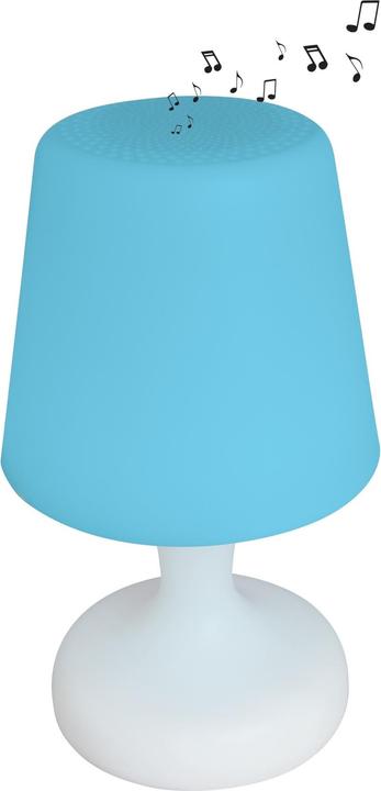 Actual product image Lexibook Bluetooth speaker waterproof in the shape of a table lamp with LED technology incl. remote control