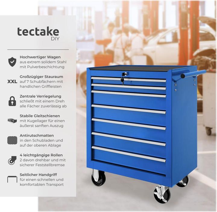 Image du produit tectake Chariot à outils (1 x)