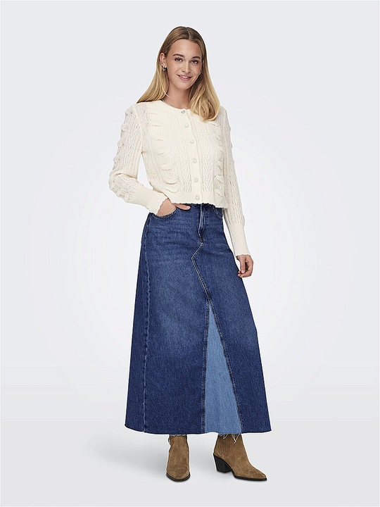 Actual product image Only ONLMOCHI denim skirt (L)