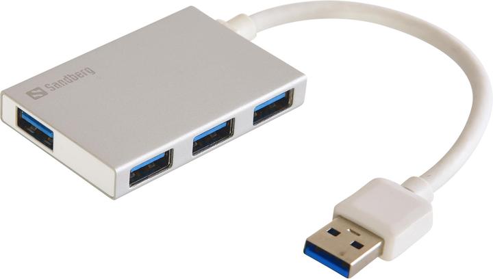 Produktbild Sandberg USB 3.0 Pocket Hub (USB-A, 4 Ports)