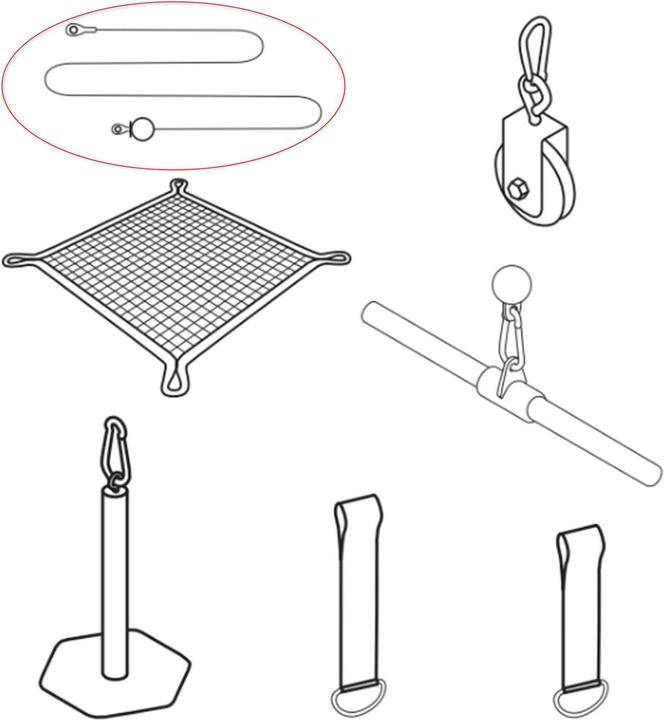 Image du produit Corength Câble de musculation acier