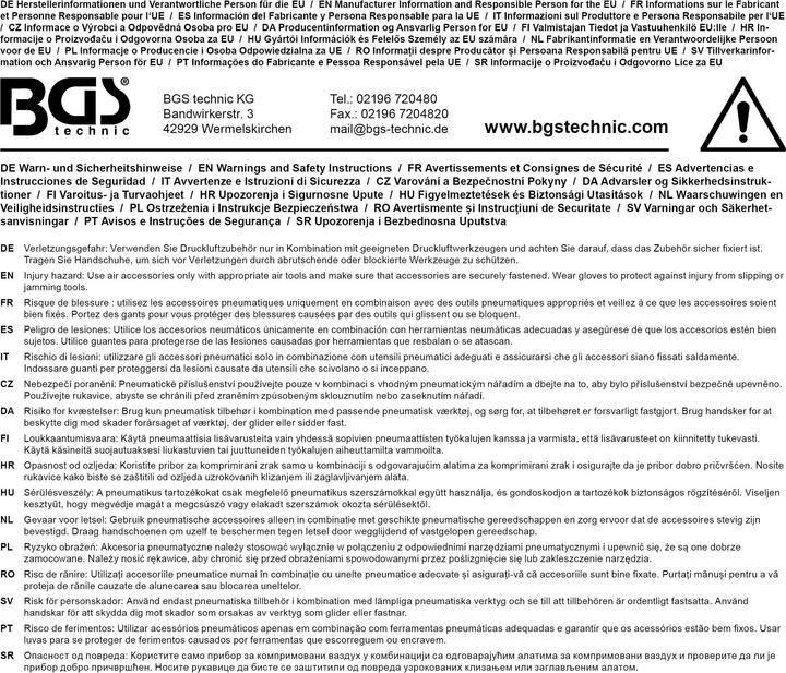 Image du produit BGS Huile spéciale pneumatique
