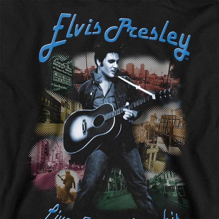 Produktbild Elvis Memphis Kapuzenpullover Zum Überziehen (116)