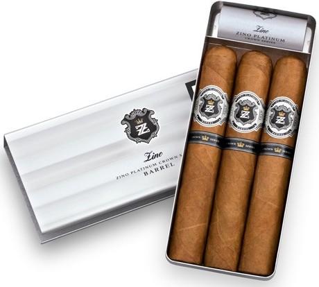 Actual product image Zino Platinum Crown Series Barrel Tubos (Robusto)