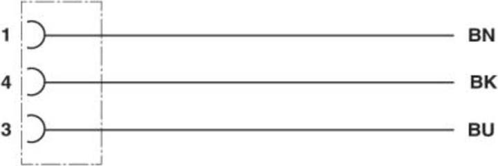 Actual product image Phoenix Contact 1506532 Sensor/actuator connection cable 10 m Number of poles: 3 1 pc.