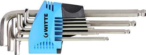 Actual product image Witte Ball head hexagonal pin set