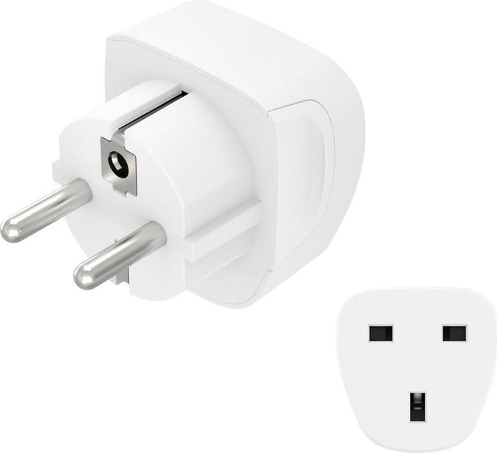 Actual product image Hama Travel adapter type G, 3-pole, for devices from England, Commonwealth and UK