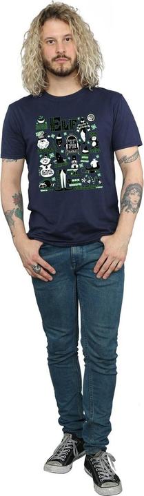 Produktbild Elf Infographic Poster TShirt (S)