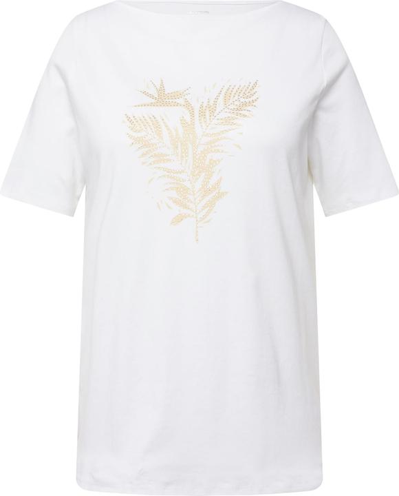 Produktbild Ulla Popken T-Shirt, Pima Cotton, Farn, U-Boot-Ausschnitt, Halbarm (56)