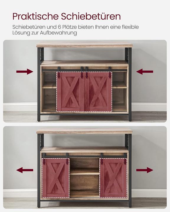 Productafbeelding Vasagle Sidey (100 x 33 x 80 cm)
