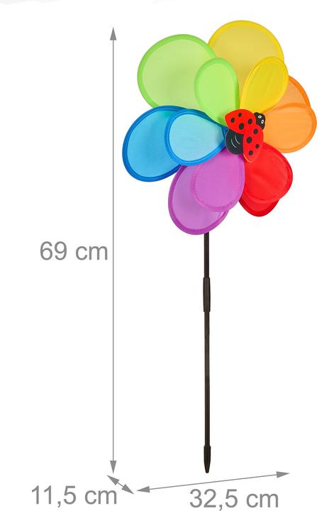 Produktbild Relaxdays Windrad