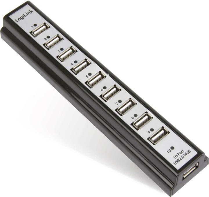 Actual product image LogiLink UA0096 (USB-A, 10 ports)