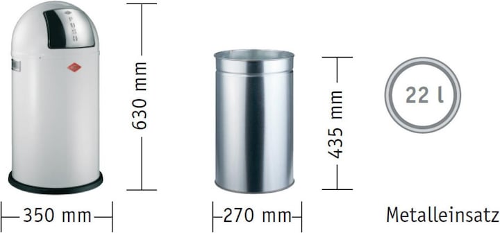Image du produit Wesco Pushboy Junior (22 l)