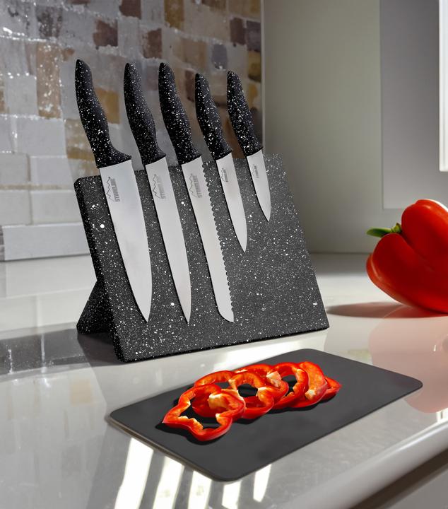 Immagine prodotto Stoneline Set di coltelli da 5 pezzi con blocco