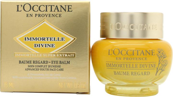 Image du produit L'Occitane Baume pour les yeux Immortelle Divine (Fluide pour le soin des yeux, 15 ml, Journée)