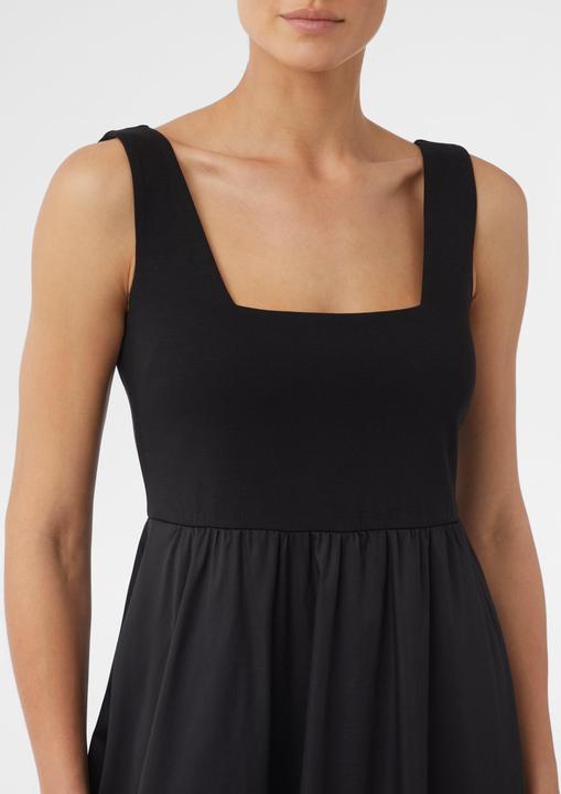 Image du produit Comma Kleid Midikleid mit Popeline-Rock und Karree-Ausschnitt (36)
