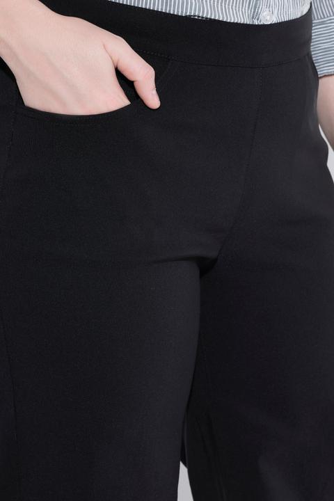 Immagine prodotto Ulla Popken Bengalinhose Mary, weites Bein, Elastikbund, Stretch (60)