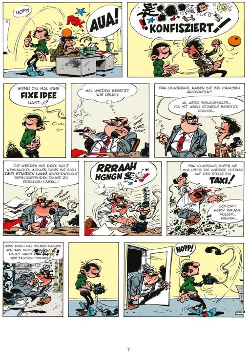 Produktbild Gaston Neuedition 11: Tollpatsch Total (Deutsch, André Franquin, 2019)