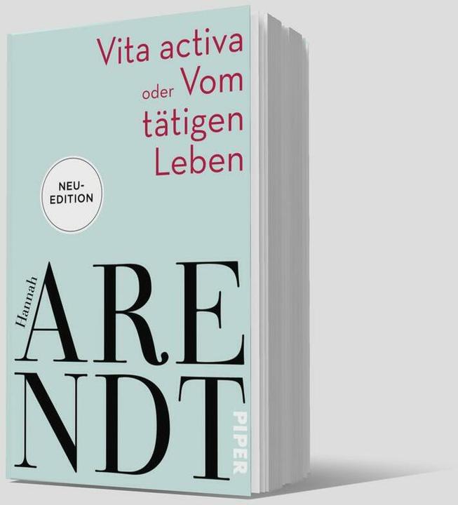 Produktbild Vita activa oder Vom tätigen Leben (Deutsch, Hannah Arendt, 2020)