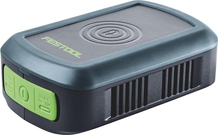 Produktbild Festool PHC 18 Handy Ladestation Induktionsladung / USB-A / USB-C + 1x Akku 4,0 Ah (18 V)