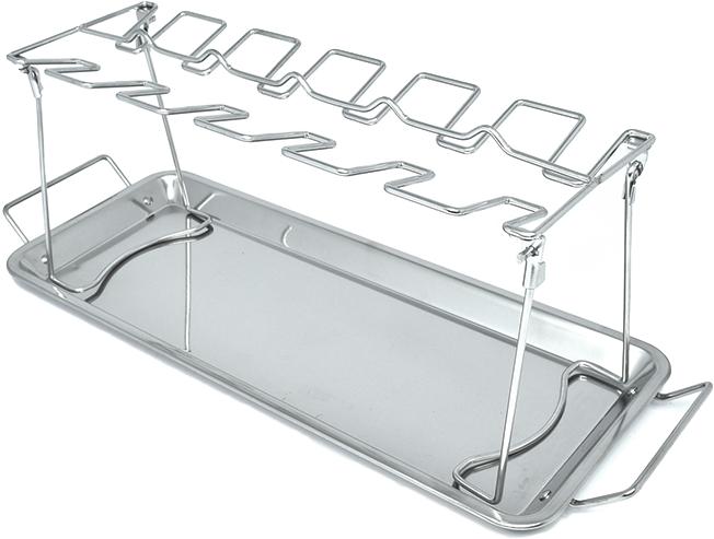 Actual product image BBQ Master Chicken Thigh Holder (Wing Rack)