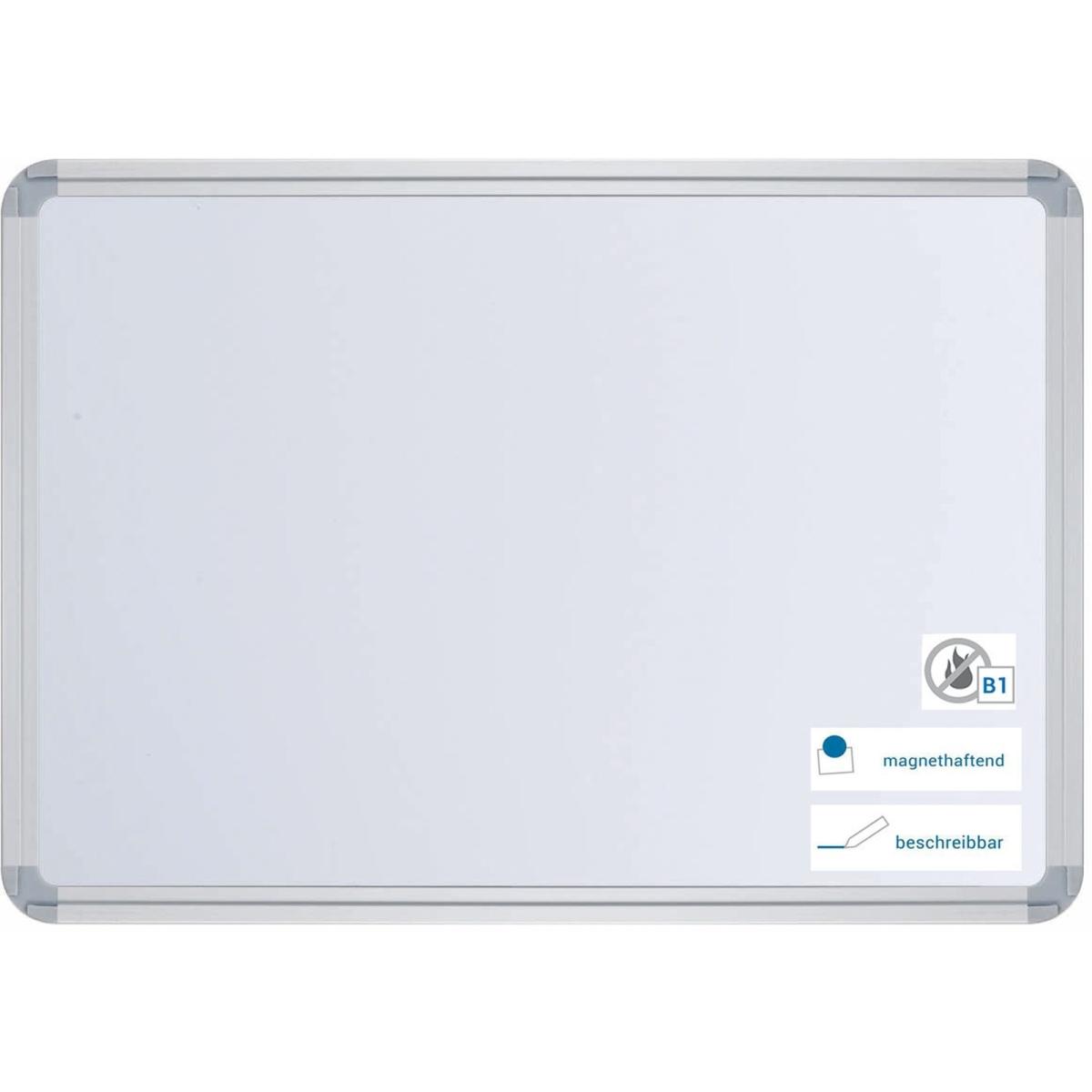 Ultradex, Präsentationstafel, Wandtafel Emaille schwer entflammbar B1 B1200xH900xT22mm weiss