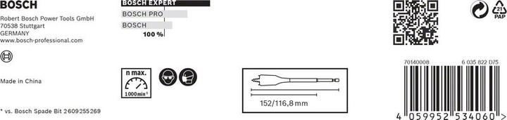 Immagine prodotto Bosch Professional Zubehör Set di punte per fresatura piana EXPERT Self Cut Speed, 14/16/18/20/22/24 mm, 6 pezzi. (24 mm, 20 mm, 14 mm, 16 mm, 22 mm, 18 mm)