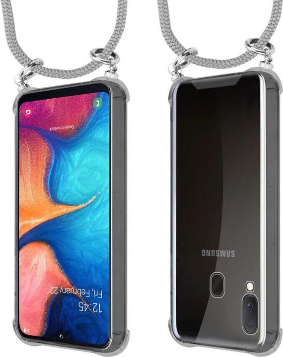 Produktbild Cadorabo TPU Handy Kette SILBER Cover