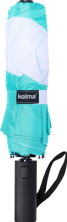 Actual product image Kolma Regenschirm Stripy Caribbean/Weiss