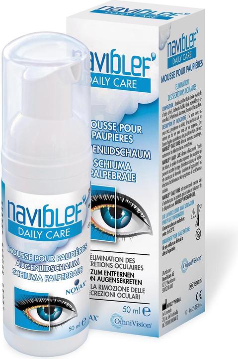 Produktbild Naviblef Daily Care Augenlidschaum (Augenpflege Gel, 50 ml, Tag)