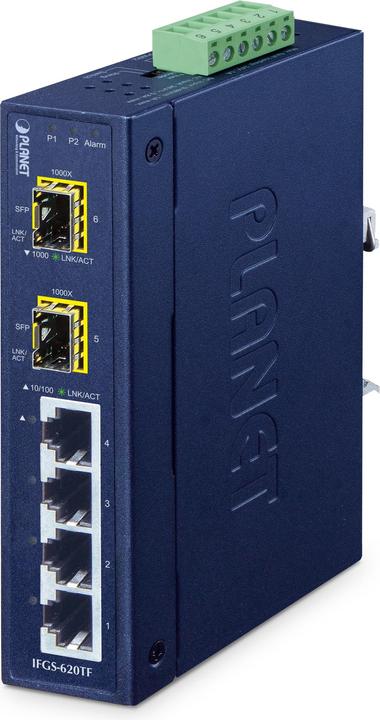 Actual product image Planet Industrial 4-port (4 ports)