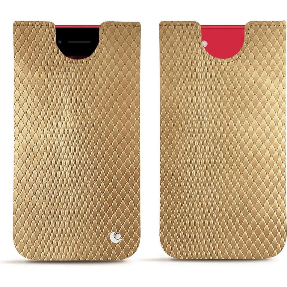 Thumbnail - Noreve Lederschutzhülle (Apple iPhone SE (2nd Gen), Apple iPhone SE (3rd Gen)), Smartphone Hülle, Beige