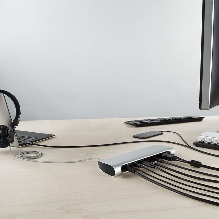 Productafbeelding Belkin Thunderbolt 3 Kabel USB-C 40Gb/s 100W 0,8m (0.80 m, USB 3.1)