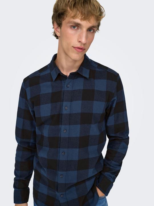 Produktbild Only & Sons Kariertes Langarmhemd (XXL)