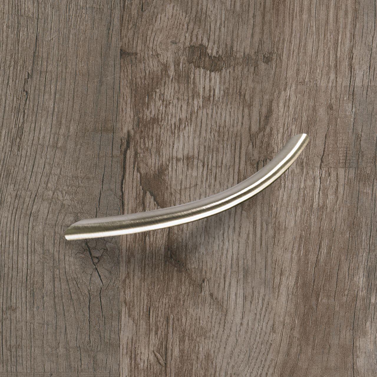 Thumbnail - Hettich, Möbelgriff, Möbelgriff Nicia Stahl Edelstahl Optik gebürstet 224 mm Ø 10 mm