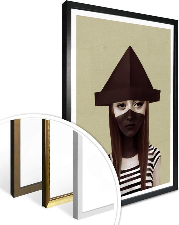 Produktbild Trenddeko Ceci n'est pas un chapeau (50 x 60 cm)