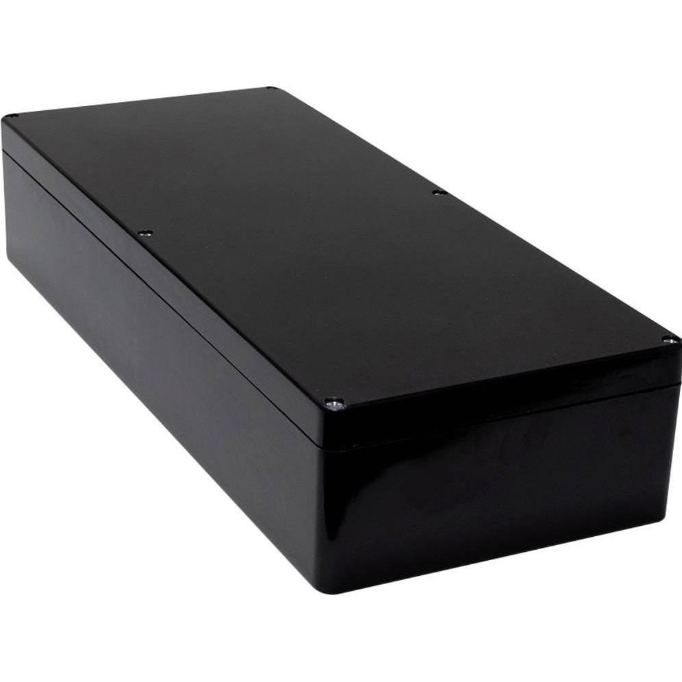 Hammond 1590ZGRP263BK Universal-Gehäuse 600 x 250 120 Polyester Schwarz 1 St. (Gehäuse), Elektronikz