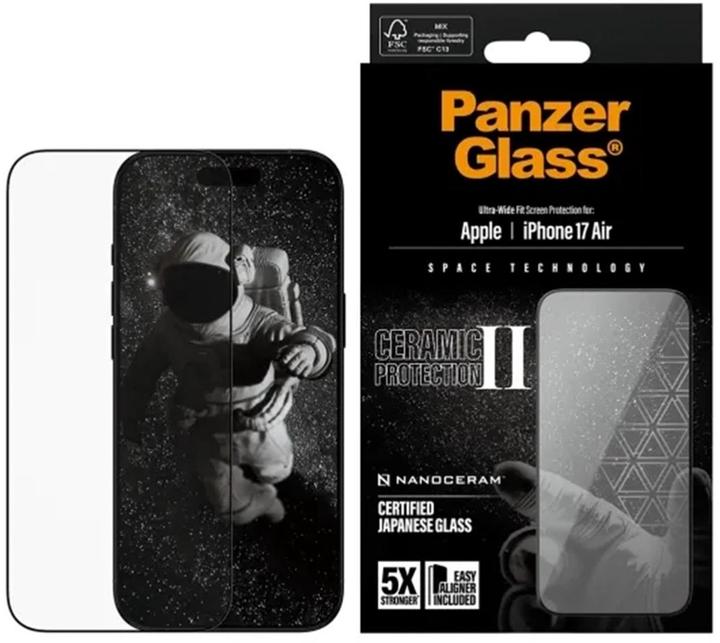 Produktbild PanzerGlass Ceramic II (1 Stück, Apple iPhone Air)