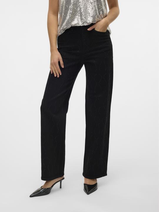 Produktbild Vero Moda VMTESSA Hohe Taille Weiter Beinschnitt Jeans Weit geschnitten (W31/L32)