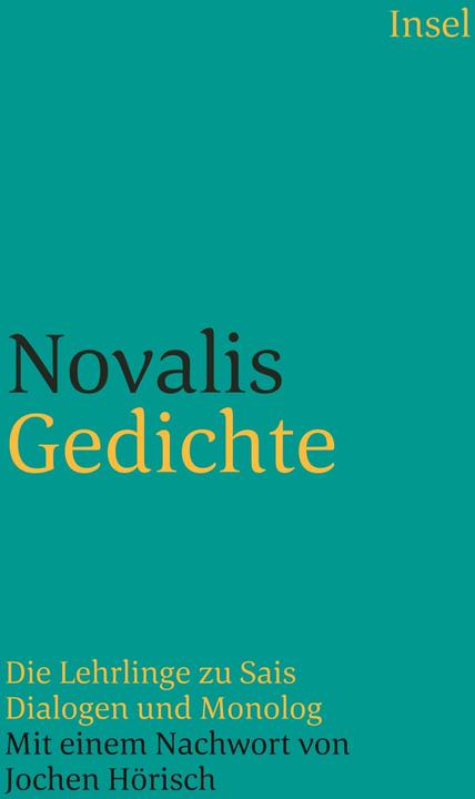 Immagine prodotto Gedichte (Tedesco, Novalis, 1987)