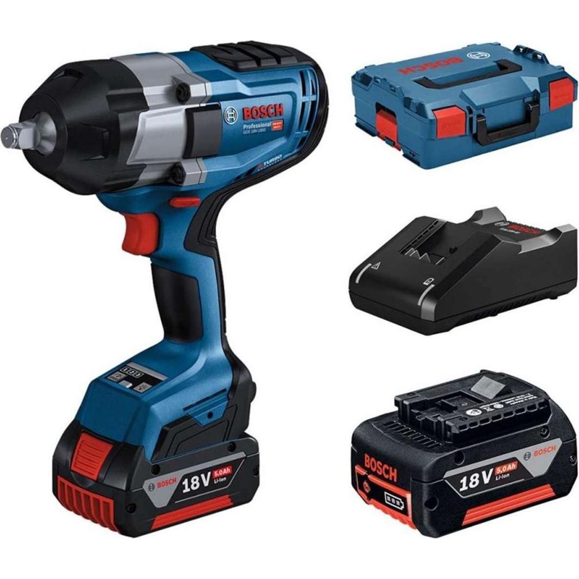 Bosch Professional, Trapano + Avvitatore a batteria, GDS 18V-1000