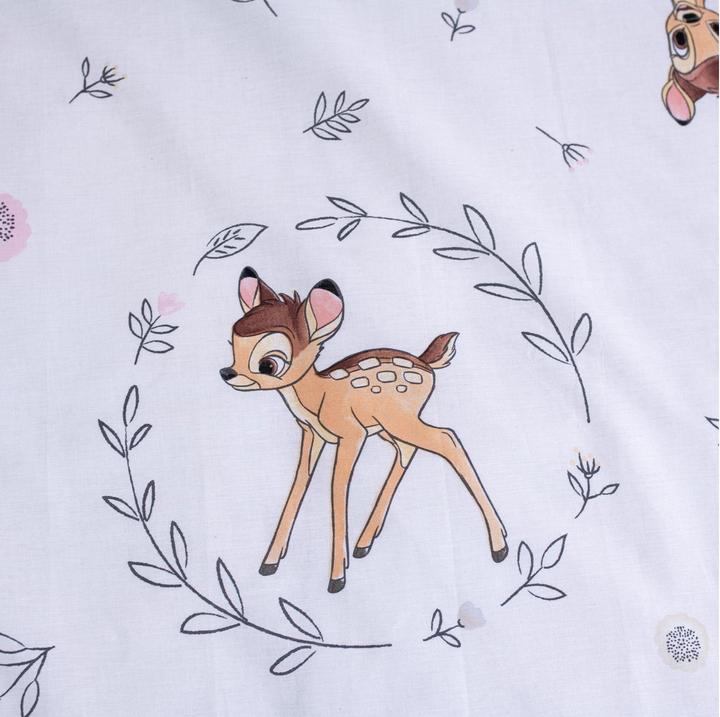 Produktbild Jerry Kinderbettwäsche Bambi Beige 100 x 135 cm + 40 x 60 cm