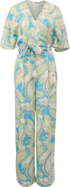 Immagine prodotto S.Oliver Overall Satin-Jumpsuit mit weitem Bein (34)