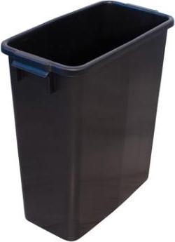 Image du produit MultiLine Poubelle 60 l 56x28x60 cm plastique noir - non alimentaire (60 l)