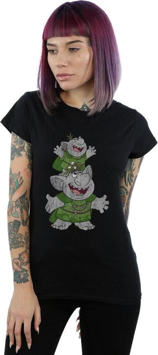 Immagine prodotto Disney Frozen Handstacking Trolls Maglietta Donna (L)