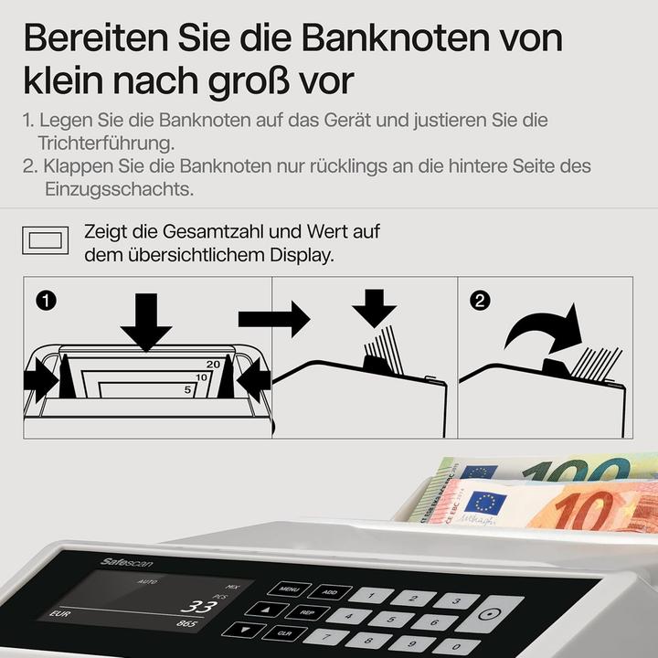 Actual product image Safescan 2465-S (Bank note counter)
