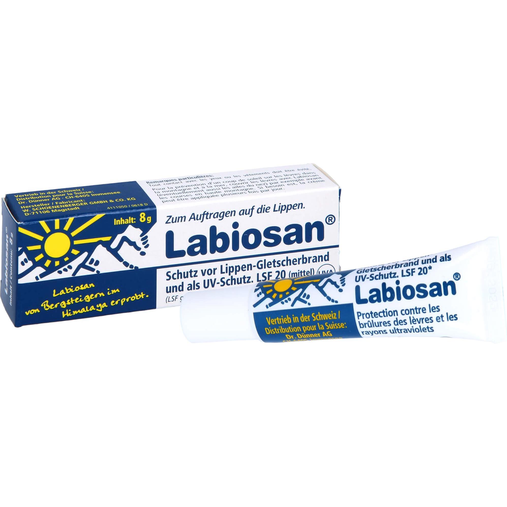 Schönenberger, Lippenpflege, Labiosan Salbe, 8 g Salbe